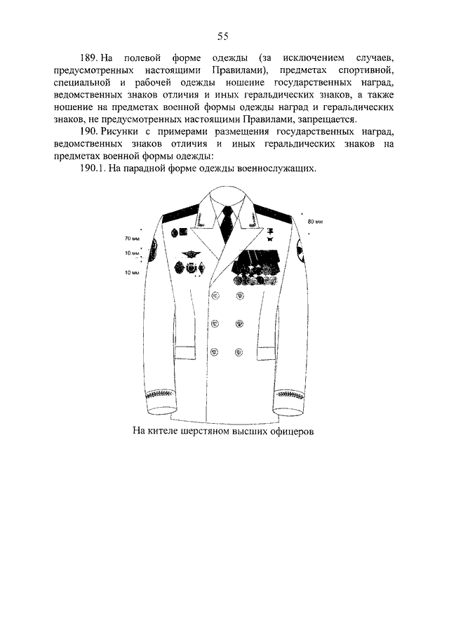 525 приказ по форме одежды с картинками