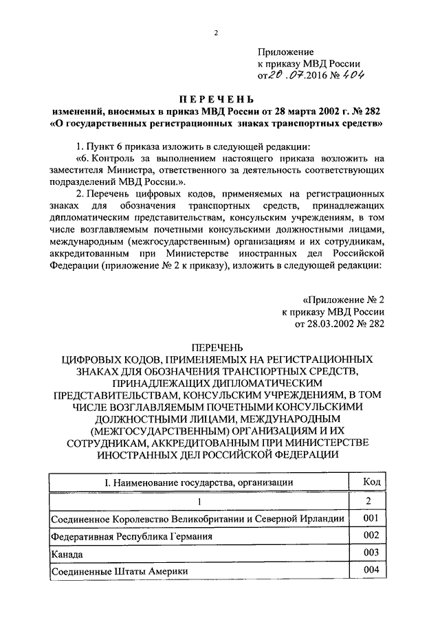 Образец заполнения приложения 7 к приказу 536